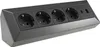blocco prese a 4 vie USB-A+C antracite 250V 16A montaggio Anteprima dell’immagine prodotto 12