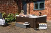 XXL Premium MSPA Whirlpool Outdoor Pool 160x160x65 UVC+OZON Produktbild-Vorschau 3