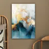 MuchoWow© Leinwand Bilder 60x90 cm - Design: Abstrakt Gold Produktbild-Vorschau 5
