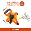 Gakago Bandmaß - 3-fach übersetztes Rollmaßband Náhled obrázku produktu 4