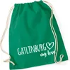 Huuraa Turnbeutel Gatlinburg my love 12 Liter Kelly Green Produktbild-Vorschau 1