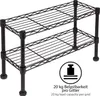 ONVAYA® Küchenregal stehend aus Metall | Schwarz | Produktbild-Vorschau 4