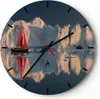 Wanduhr - Rund - Glasuhr - Gletscher Ozean Grönland - Produktbild-Vorschau 1