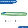 Rundschlinge WLL 2.000 kg, Länge: 1,5 m, Umfang: 3 m, grün Produktbild-Vorschau 2