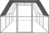 vidaXL Cage à poules d'extérieur 3x8x2 m Acier galvanisé Voir les images du produit 1
