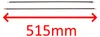 Moulinex Tefal resistenze superiori 115V 600W 515mm forno Anteprima dell’immagine prodotto 3