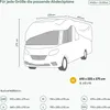Wohnmobil Schutzhaube Schutzhülle Campingmobil, Abdeckung Produktbild-Vorschau 5