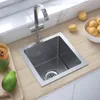 vidaXL Lavello artigianale da incasso in acciaio inox Anteprima dell’immagine prodotto 13