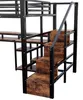 Cama alta STILVORA de 140x200 cm con estructura de metal y Vista previa de la imagen del producto 9