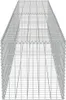 vidaXL Parete di gabbioni con copertura 300×50×50 cm Anteprima dell’immagine prodotto 14