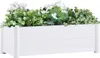 Garten-Hochbeet PP Weiß 100x43x35 cm Produktbild-Vorschau 2