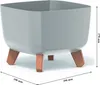 Prosperplast Gracia Square Blumentopf mit abnehmbaren Produktbild-Vorschau 20