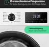 Bomann® Waschmaschine 10kg | max. 1400 U/min | robuster, Produktbild-Vorschau 4