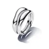 Pandora Anello Essence Donna impilato a forma di argento Anteprima dell’immagine prodotto 1