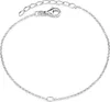 MATERIA Charms Armband Silber 925 mit Öse und Karabiner Produktbild-Vorschau 1