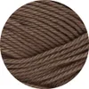 A close-up view of brown yarn. Produktbild-Vorschau
