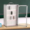 Szafka na telefony komórkowe, 36 przegródek, aluminiowa Podgląd zdjęcia produktu 8
