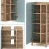 Badmöbel-Set Vicco Karen Sonoma/Blau 6 Teile, Model 52057 Produktbild-Vorschau 6