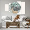 Bild auf Leinwand - Leinwandbild - Tiere Nacht Mond Eule - Produktbild-Vorschau 6