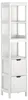 osoltus Badschrank Hochschrank Badregal Hampton 144 cm Holz Produktbild-Vorschau 1