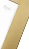 A close-up view of a shower enclosure frame with a brushed gold finish, set against a white background. Podgląd zdjęcia produktu