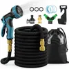 Gartenschlauch Flexibel 15m mit 10 Funktionen Sprühdüse Produktbild-Vorschau 1