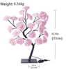 Kunstplant rozenstruik lamp – 40 cm – 30 warmwitte LED's – Productafbeelding-voorbeeld 4