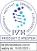 A circular logo with text and a DNA-like graphic, followed by a rectangular box with text. Náhled obrázku produktu