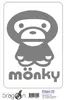 Aufkleber / Autoaufkleber - JDM - Die cut - Anime Monkey Produktbild-Vorschau 2