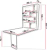 MIRJAN24 Wandtisch Abi, Stilvoll Esszimmertisch, Moderne Produktbild-Vorschau 6