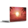 MuchoWow® Laptop Aufkleber Sticker Cover Tropische Produktbild-Vorschau 1
