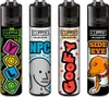 Clipper Reibrad Feuerzeuge Jugendwort #8, 4 Stück Produktbild-Vorschau 1