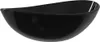 vidaXL Lavabo in vetro temperato 54,5x35x15,5 cm nero Anteprima dell’immagine prodotto 1