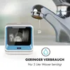 Klarstein Mini-Geschirrspüler für 2 Gedecke, Leiser Produktbild-Vorschau 6