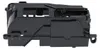A black plastic part for a robot vacuum cleaner. Produktbild-Vorschau