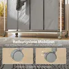 HOMCOM Wäschekorb mit 4 Fächer 160 L Wäschesammler mit Produktbild-Vorschau 6