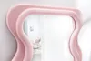 riess-ambiente Wandspiegel CURVY 160cm rosa Kunststoff MDF Produktbild-Vorschau 3