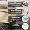 PremiumX 50m Telefonkabel 6x2x0,6mm J-Y(ST)Y Telefonleitung Produktbild-Vorschau 2