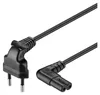 Goobay Connettore CEE 7/16 / IEC 60320 C7, 3 m Nero CEE7/16 Anteprima dell’immagine prodotto 11
