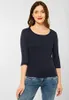 Damen Basic T-Shirt mit 3/4 Arm Produktbild-Vorschau 6