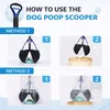 Paletta per escrementi di cane da 45 cm, raccoglitore Anteprima dell’immagine prodotto 3