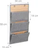 relaxdays Wandorganizer Bambus für Büro und Flur Produktbild-Vorschau 4