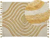 BELIANI Teppich Beige u. Senfgelb Baumwolle 160 x 230 cm Produktbild-Vorschau 1