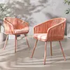 home24 Gartenstuhl - 2er-Set - Stahl / Polyester Produktbild-Vorschau 1