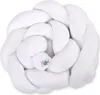 Protege Lit Bébé Tressé Blanc 180 cm Voir les images du produit 1