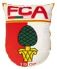 FC Augsburg Kissen Wappen Weich Gepolstert 50x38x2 cm Produktbild-Vorschau 1
