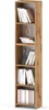 MRBLS Bücherregal Eiche Wotan 40x189x30 cm – Standregal mit Produktbild-Vorschau 1