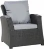 A single outdoor chair with cushions. Anteprima dell’immagine prodotto