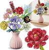 Blumenstrauß aus Bausteinen, KOMPATIBEL MIT LEGO, 8 BLUMEN Produktbild-Vorschau 1
