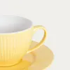 HOMLA šálek a podšálek SIENA žlutý 240 ml Náhled obrázku produktu 3